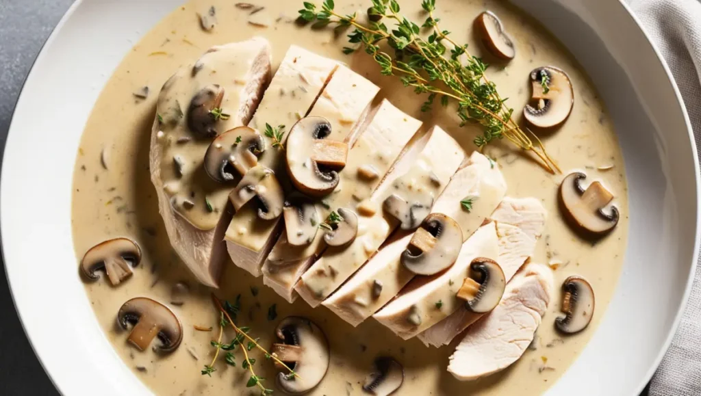 Creamy Mushroom Chicken, Healthy Dinner Recipes for Two